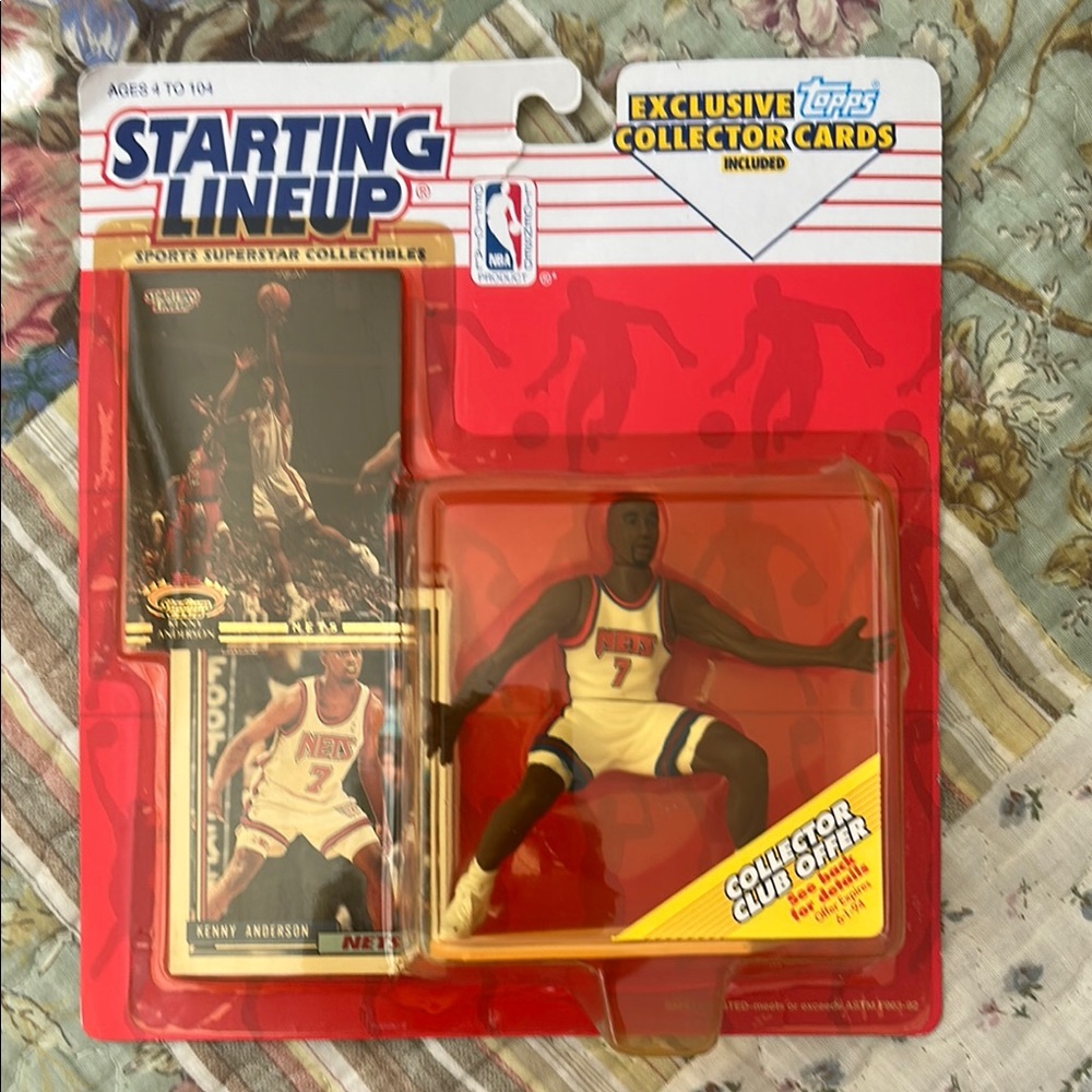 Sports Superstar Collectible with Exclusive Cards